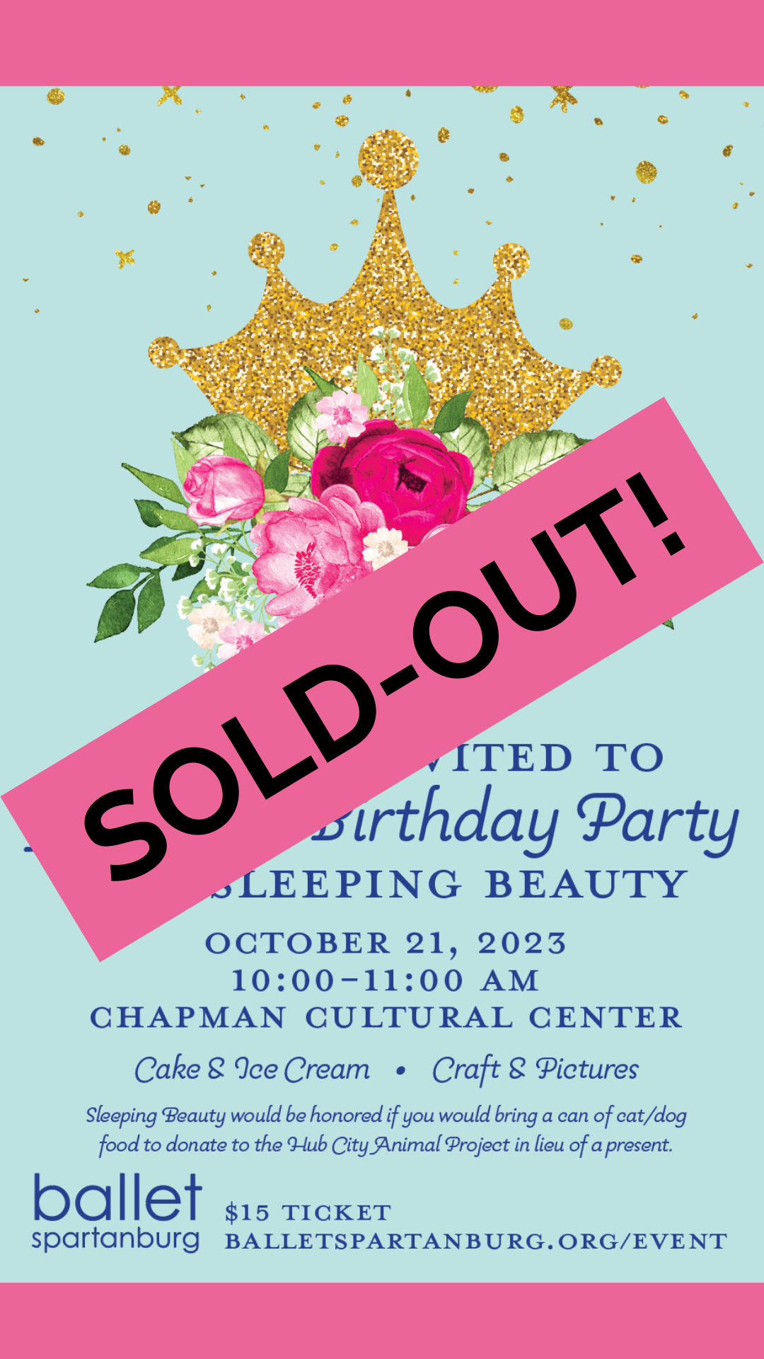 Sleeping Beauty's Birthday Party Poster