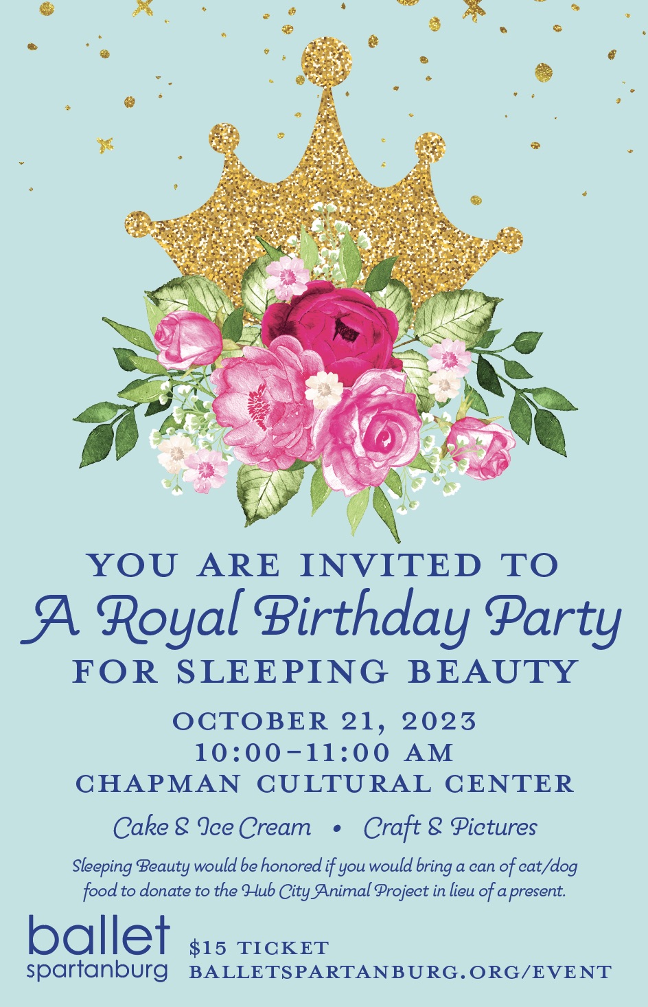 Sleeping Beauty's Birthday Party Poster
