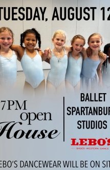 Lebo's Dance Wear at Ballet Spartanburg Studios